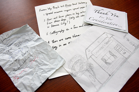 The heart-wrenching lists and sketches that left bank managers unable to say no.